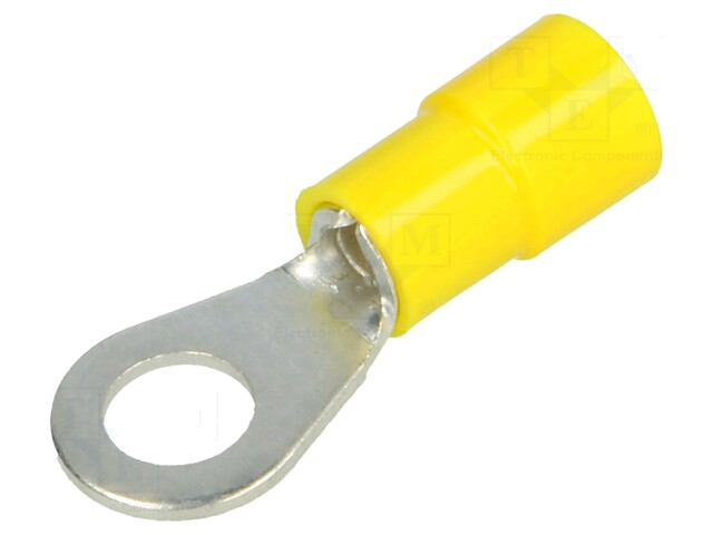 Uiteinde: oog; M6; Ø: 6,2mm; 4÷6mm2; klemmen; voor draad; geïsoleerd Uiteinde: oog; M6; Ø: 6,2mm; 4÷6mm2; klemmen; voor draad; geïsoleerd